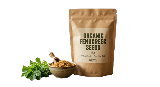 Organic Fenugreek Seeds – 1kg