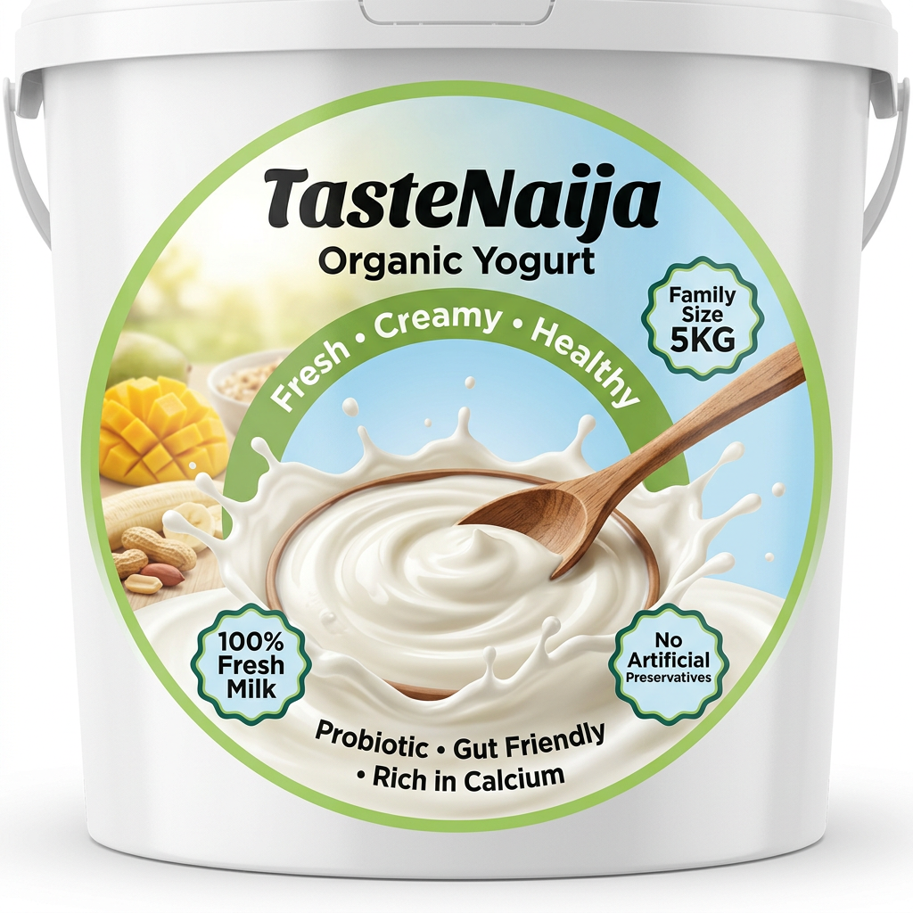 🥛🌿 Fresh 5KG Organic Yogourt